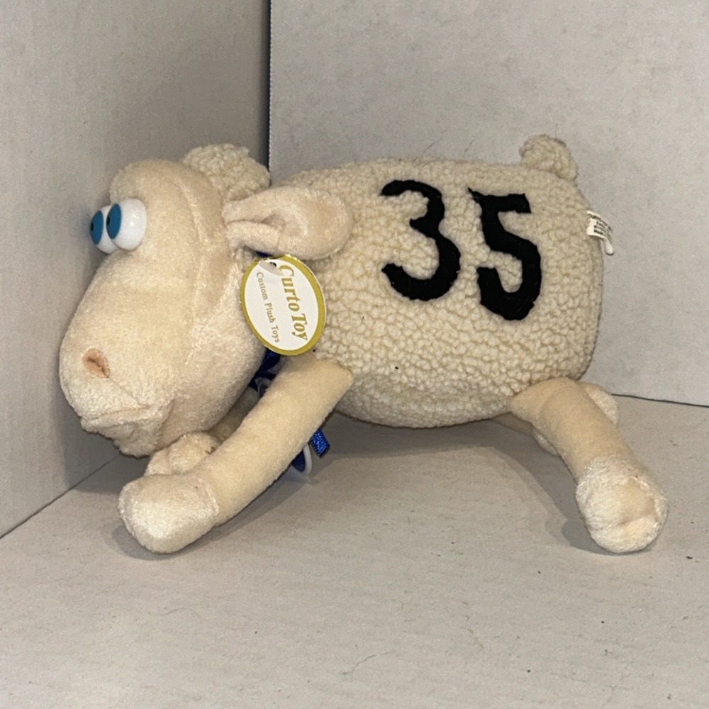 NEW SERTA‎ SHEEP PLUSH #35 WITH EAR TAG AND HANG TAG P2